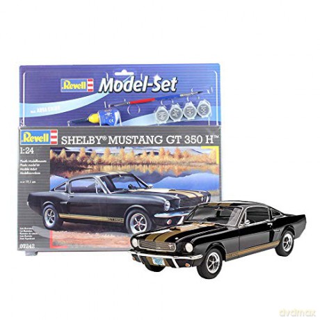 Model samochodu do sklejania 1:24 67242 Shelby Mustang GT 350 + 4 farbki, pędzelek, klej