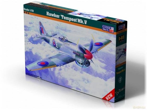 Model samolotu do sklejania Hawker Tempest Mk. V 1:72