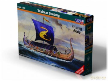 Model statku do sklejania Starter SET SD-209 Drakar Oseberg 1:72