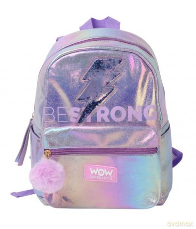 Plecak 32cm srebrny WoW Generation WOW00048 Kids Euroswan