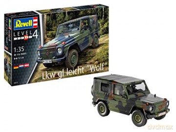 Pojazd do sklejania 1:35 03277 Lkw gl leicht "Wolf"
