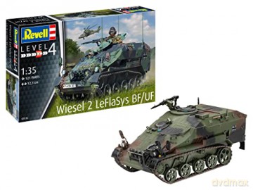 Pojazd do sklejania 1:35 03336 Wiesel 2 LeFlaSys BF/UF