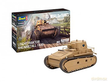 Pojazd do sklejania 1:35 03506 Leichttraktor Rheinmetall 1930 World of Tanks