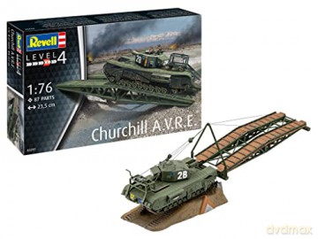 Pojazd do sklejania 1:76 03297 Churchill A.V.R.E.