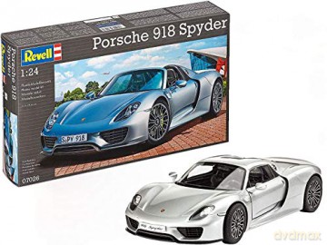 Samochód do sklejania 1:24 07026 Porsche 918 Spyder
