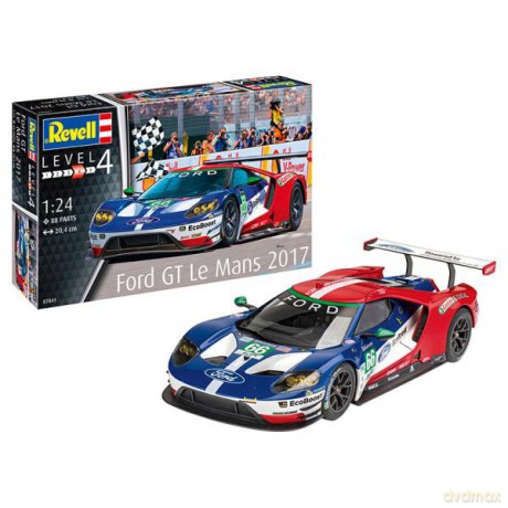 Samochód do sklejania 1:24 07041 Ford GT Le Mans 2017