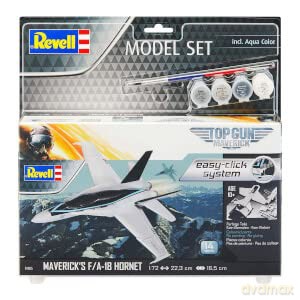 Samolot 1:72 64965 Maverick's F/A-18 Hornet "Top Gun: Maverick" Easy-click system Model set