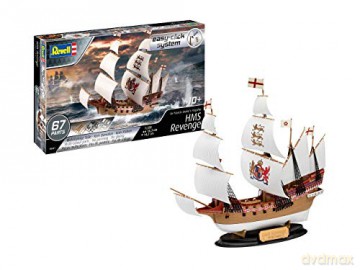 Statek 1:350 05661 HMS Revenge easy-click system