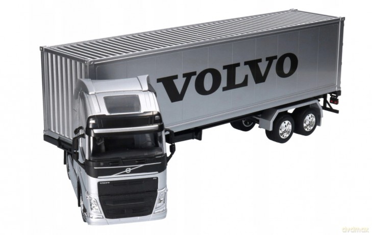 WELLY Truck z przyczepą 1:32 VOLVO FH