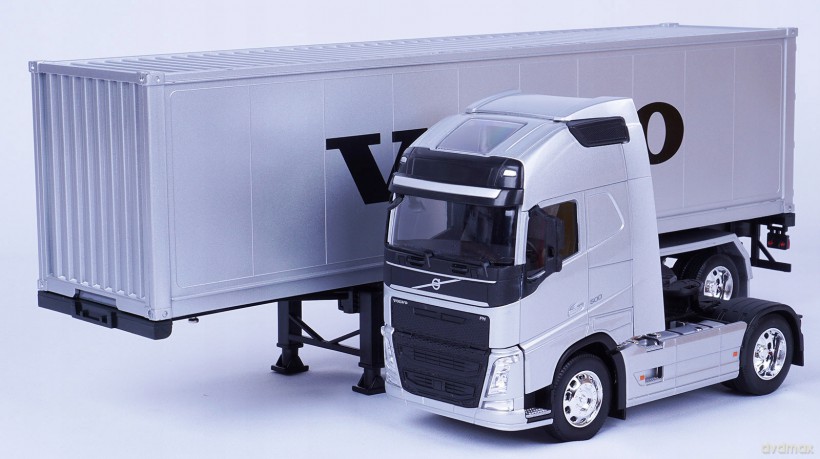 WELLY Truck z przyczepą 1:32 VOLVO FH