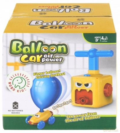 Wyrzutnia balonów aerodynamiczny samochód + pompka