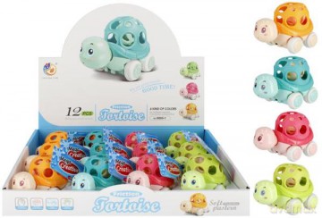Zabawka dla dzieci Żółwik z kulą mix 511038 [FIGURKA]