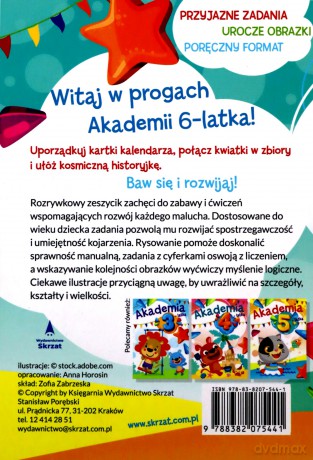 Akademia 6-latka - Anna Horosin [KSIĄŻKA]