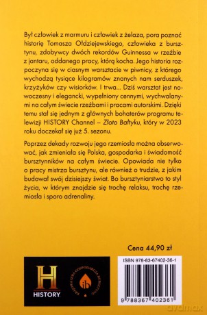 Człowiek z bursztynu - Sylwia Winnik, Tomasz Ołdziejewski [KSIĄŻKA]