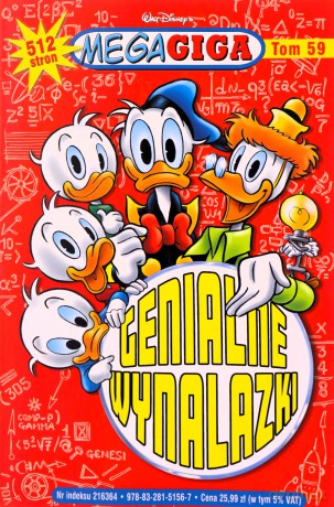 Genialne wynalazki. MegaGiga (Tom 1/2023) [KOMIKS]