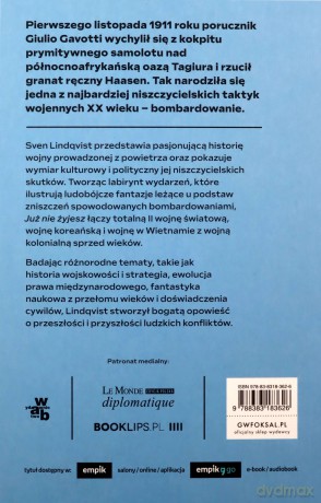Już nie żyjesz. Historia bombardowania - Sven Lindqvist [KSIĄŻKA]