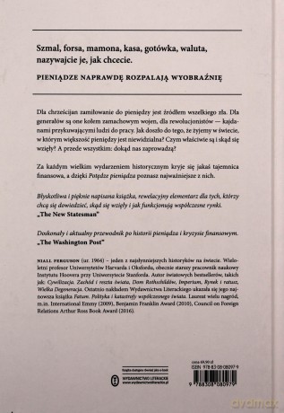 Potęga pieniądza. Finansowa historia świata - Niall Ferguson [KSIĄŻKA]