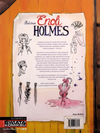 Zagadka wachlarza. Śledztwa Enoli Holmes (Tom 4) - Serena Blasco [KOMIKS]