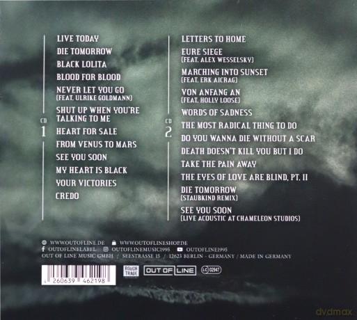 Lord Of The Lost: Die Tomorrow 10th Anniversary Edition [2CD]