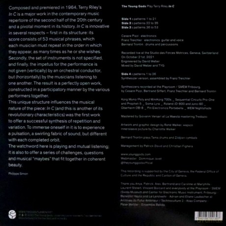 The Young Gods: Play Terry Riley In CCD [2xWinyl]+[CD]