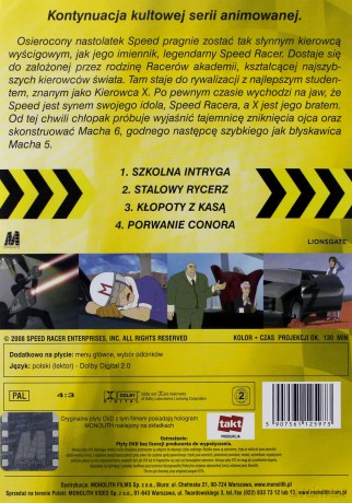 Speed Racer: Następna generacja: Stalowy rycerz [DVD]