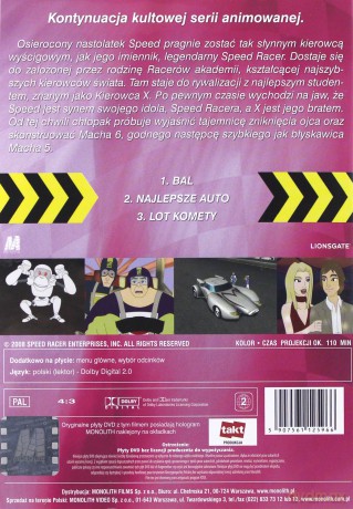 Speed Racer: Następna generacja: Najlepsze auto [DVD]