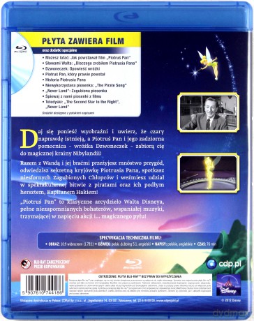 Piotruś Pan (Disney) [Blu-Ray]