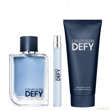 Calvin Klein CK Defy - Woda Toaletowa 100 ml + sprchový gel 100 ml + Woda Toaletowa 10 ml