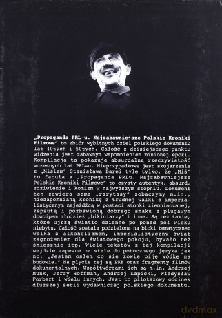 Propaganda PRL-u: Najzabawniejsze Polskie Kroniki Filmowe. Lata 40/50-te [DVD] 