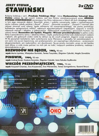 Jerzy Stefan Stawiński: Rozwodów nie będzie / Pingwin / Wieczór Przedświąteczny [3DVD]