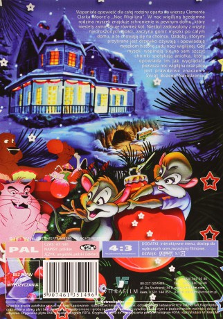Wigilijna opowieść małych myszek [DVD]