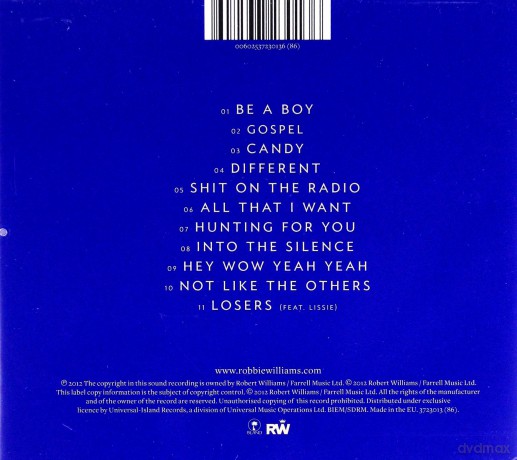 Robbie Williams: Take The Crown (PL) [CD]