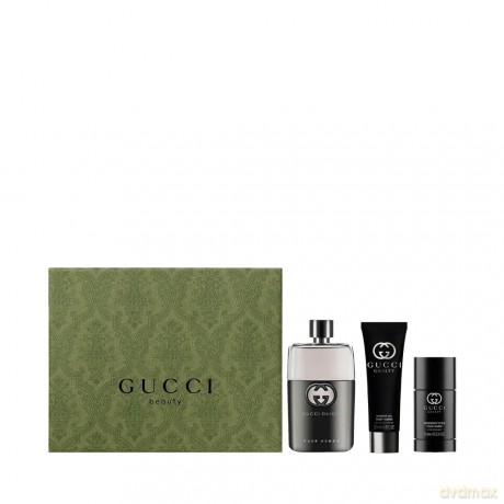 Gucci Guilty Pour Homme - Woda Toaletowa 90 ml + sprchový gel 50 ml + tuhý deodorant 75 ml