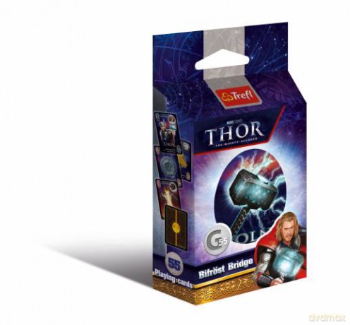 TREFL Karty 55 el. Listków Thor-Bifrost 08278 [KARTY]