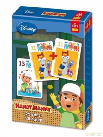 Karty Piotruś Handy Manny 08269 [KARTY]