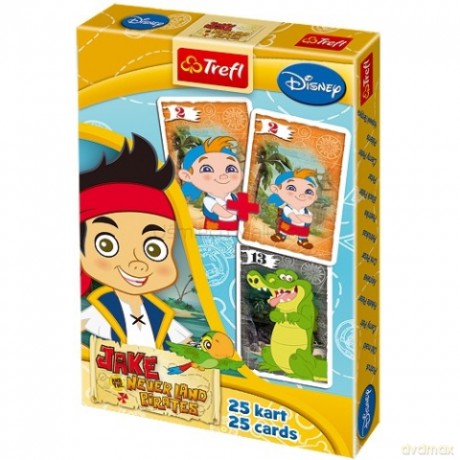 TREFL Karty Piotruś Jake i Piraci z Nibylandii (Disney) 08414 [KARTY]