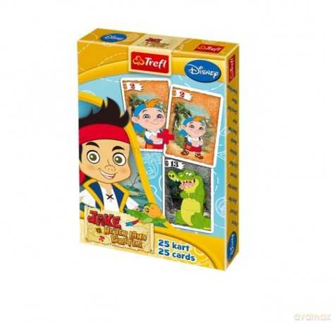 TREFL Karty Piotruś Jake i Piraci z Nibylandii (Disney) 08414 [KARTY]