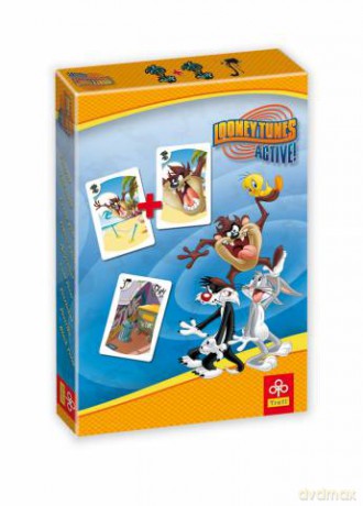 Karty Piotruś Looney Tunes 08219 [KARTY]