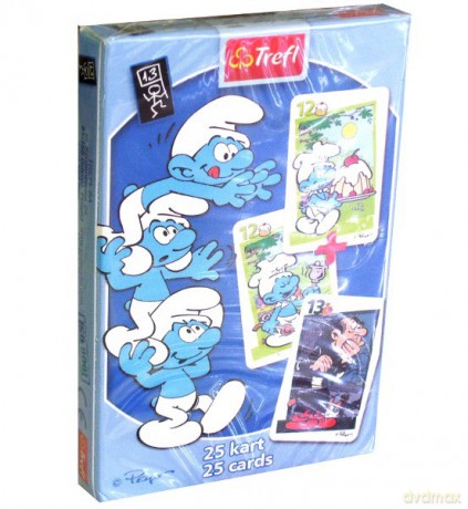 TREFL Karty Piotruś Smerfy 08275 [KARTY]