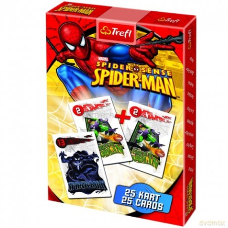 TREFL Karty Piotruś Spider-Man 08407 [KARTY]