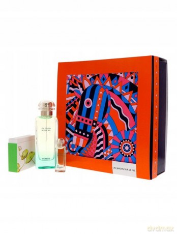 Hermes Un Jardin Sur Le Nil - Woda Toaletowa 100 ml + mýdlo 50 g + Woda Toaletowa 7,5 ml