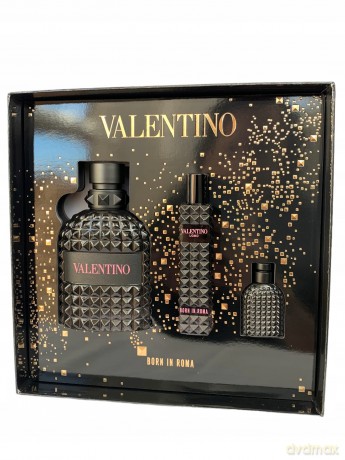 Valentino Uomo Born In Roma - Woda Toaletowa 100 ml + Woda Toaletowa 15 ml + Woda Toaletowa 4 ml