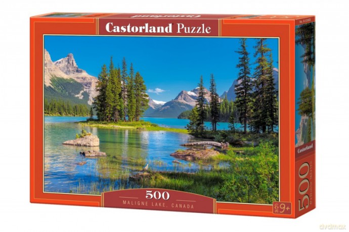 CASTORLAND 500 el. Jezioro Maligne Kanada [PUZZLE]
