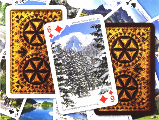 TREFL Karty 55 el. Listków Tatry Góry 08361 [KARTY]