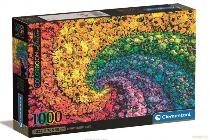 CLEMENTONI 1000 el. Compact Colorboom Collection [PUZZLE]