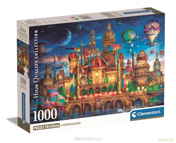 CLEMENTONI 1000 el. Compact Downtown [PUZZLE]
