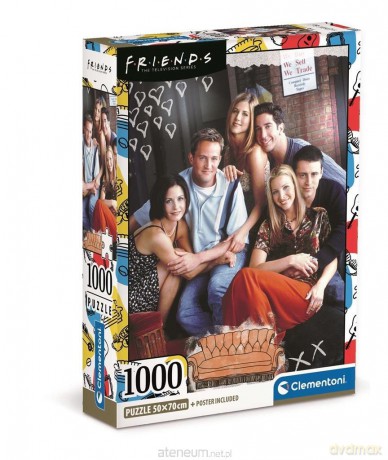 CLEMENTONI 1000 el. Compact Friends [PUZZLE]
