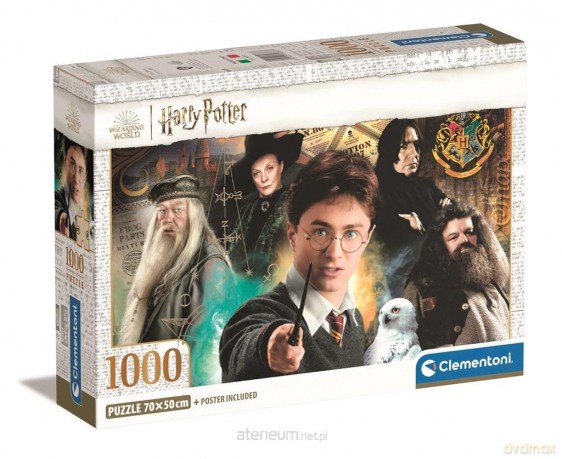 CLEMENTONI 1000 el. Compact Harry Potter [PUZZLE]
