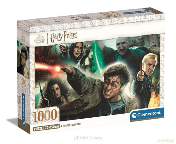 CLEMENTONI 1000 el. Compact Harry Potter [PUZZLE]