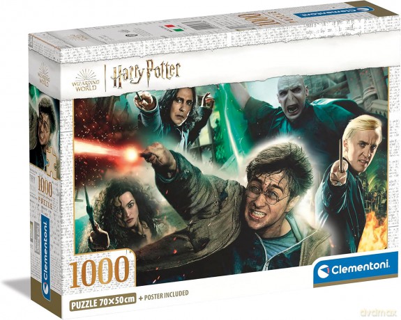 CLEMENTONI 1000 el. Compact Harry Potter [PUZZLE]